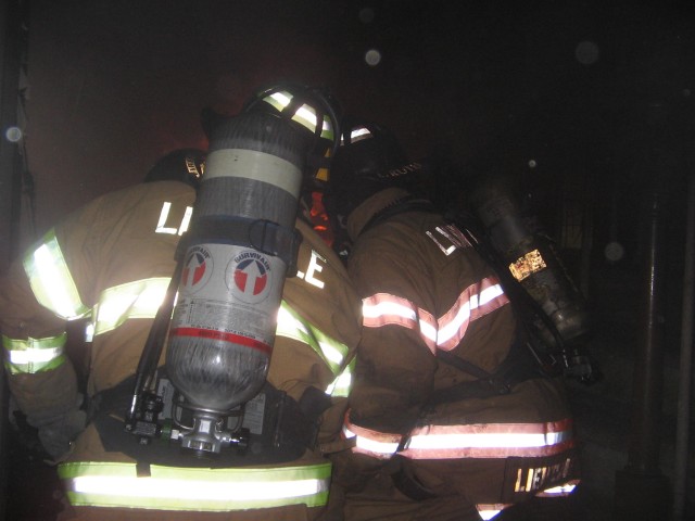 Live fire training on Dowlin Forge Road 2005.